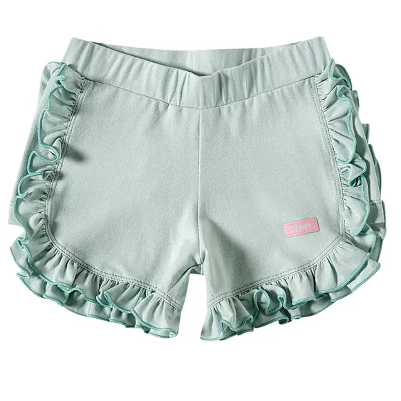 Shorts Com Babados Toddler Cotton Tip Top