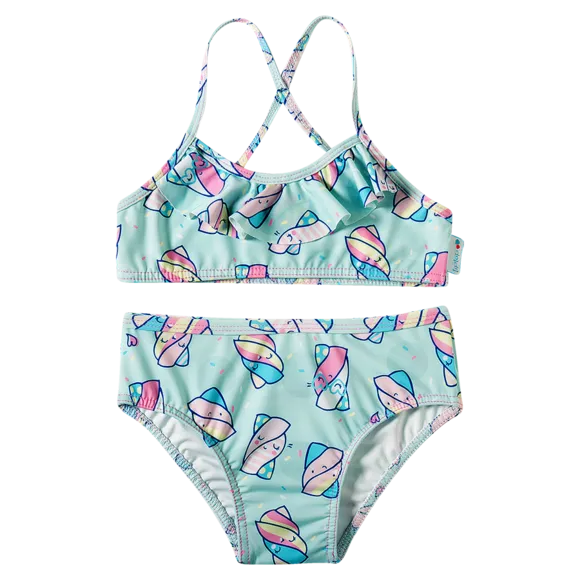 Biquíni Marshmallow Elastano Toddler Proteção Uv50+