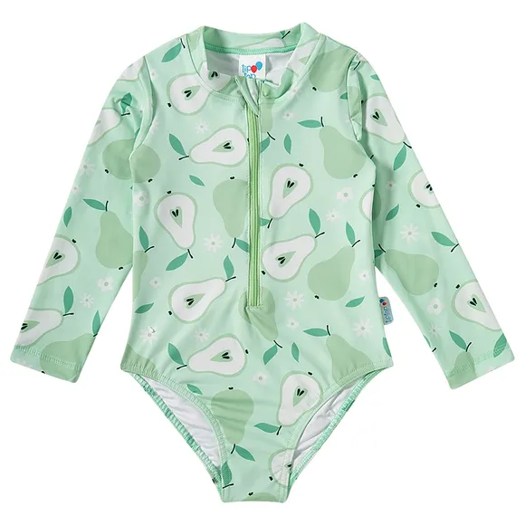 Body Praia Pera Elastano Toddler Proteção Uv50+ Tip Top