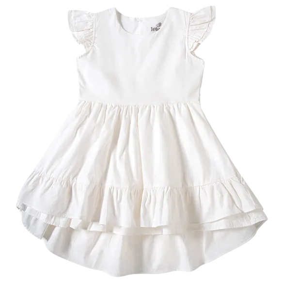 Vestido Festivo Tricoline Toddler Tip Top