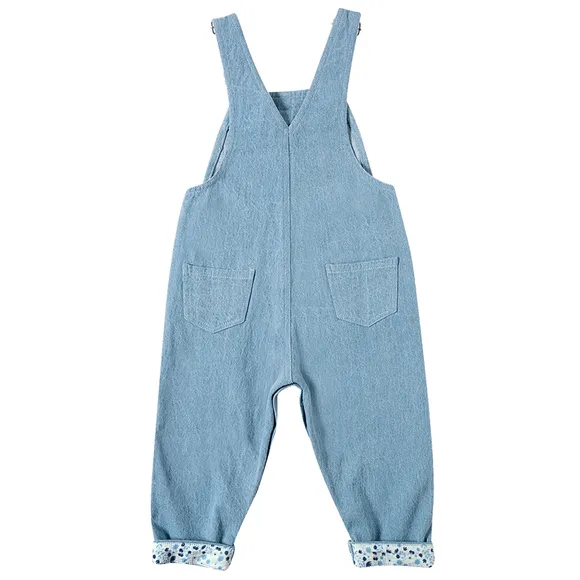 Jardineira Longa Blue Jeans Toddler Tip Top