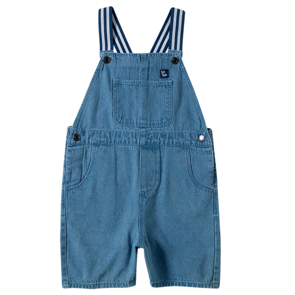 Jardineira Cientista Jeans Toddler