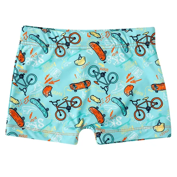 Shorts Skate Elastano Toddler Proteção Uv 50+ Tip Top