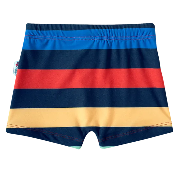 Shorts Praia Corrida Elastano Toddler Proteção Uv 50+
