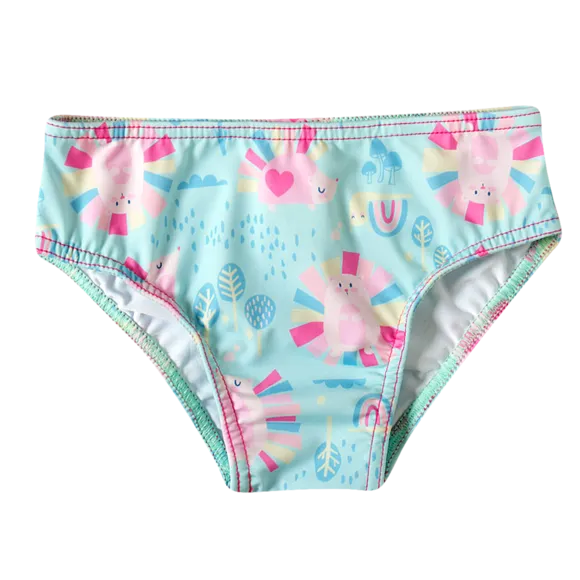 Conjunto Praia Lolô Elastano Toddler Proteção Uv50+ Tip Top