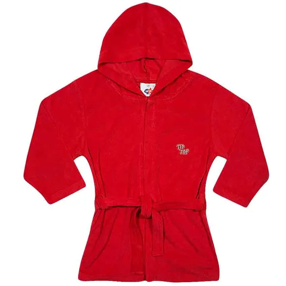 Roupão Toddler Cores Atoalhado Com Capuz