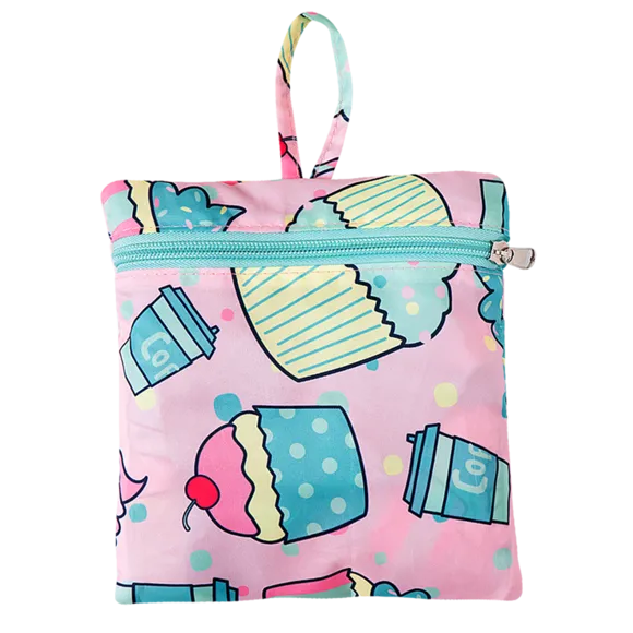 Bolsa Dobrável Cupcake