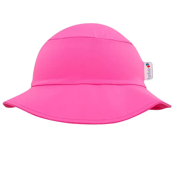 Chapéu Estampa Lisa Elastano Toddler Proteção Uv 50+ Tip Top