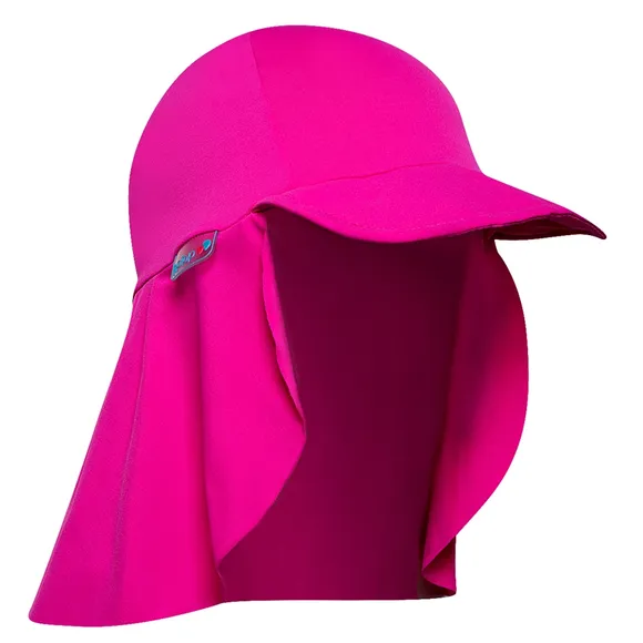 Boné Praia Toddler Lycra Lisa Proteção Uv 50+ Tip Top