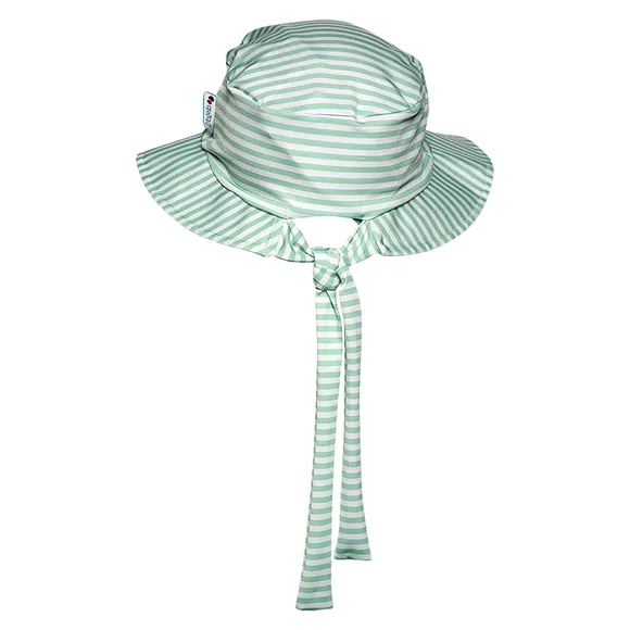Chapéu Praia Listrado Elastano Toddler Proteção Uv50+ Tip Top