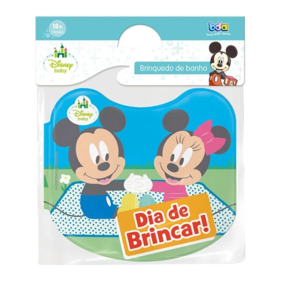 Livro De Banho Dia De Brincar Disney Baby Bda