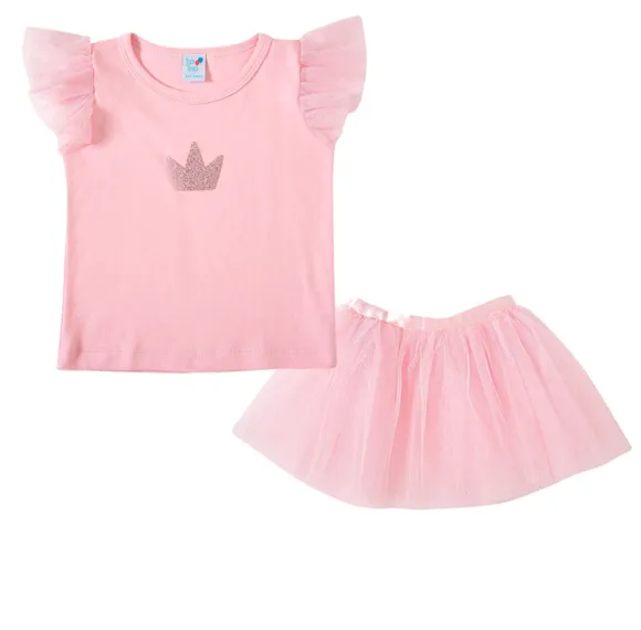 Fantasia De Bailarina Rosa Suedine Toddler Tip Top
