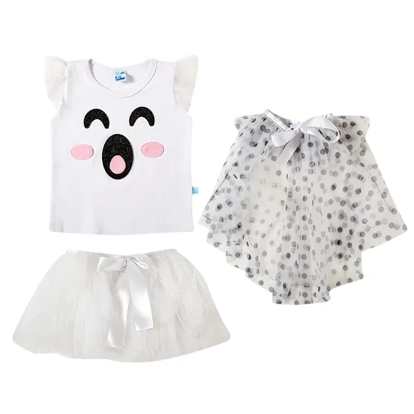Fantasia Fantasminha Malha Toddler Tip Top