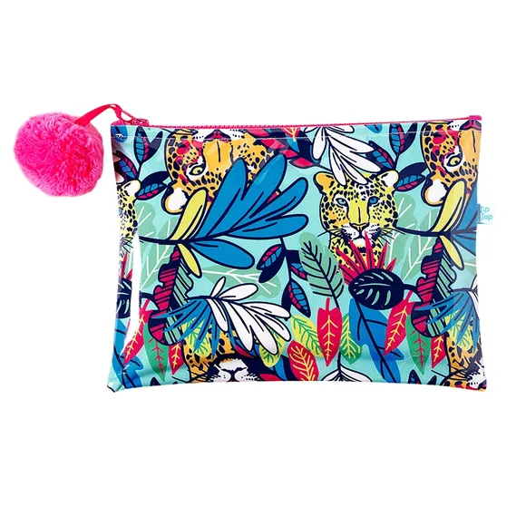 Necessaire Onça Tropical Tip Top