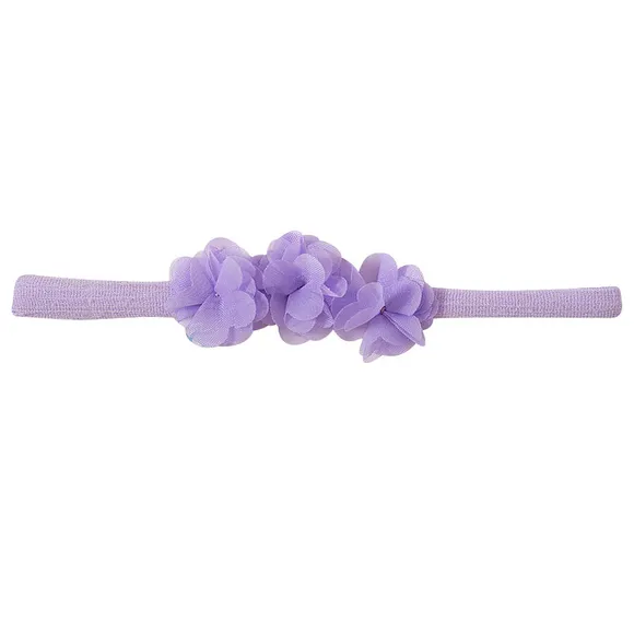Faixa Para Cabelo Com Aplique De Florzinha Tip Top