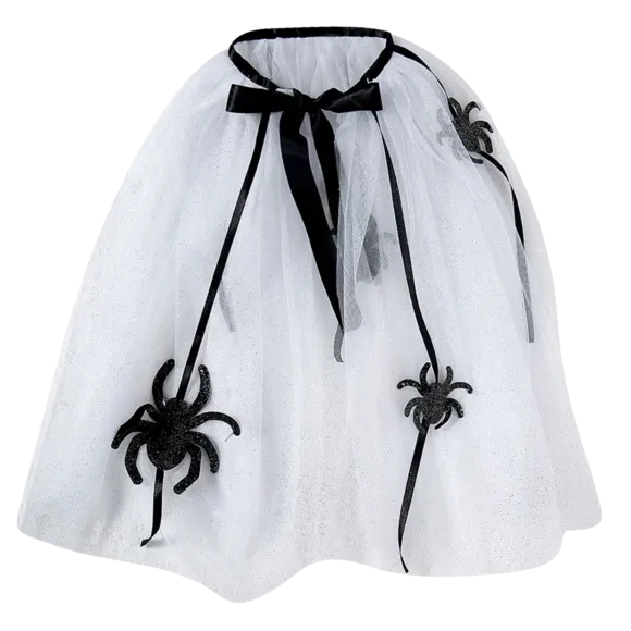 Capa Fantasia Infantil Aranha Tule Tip Top
