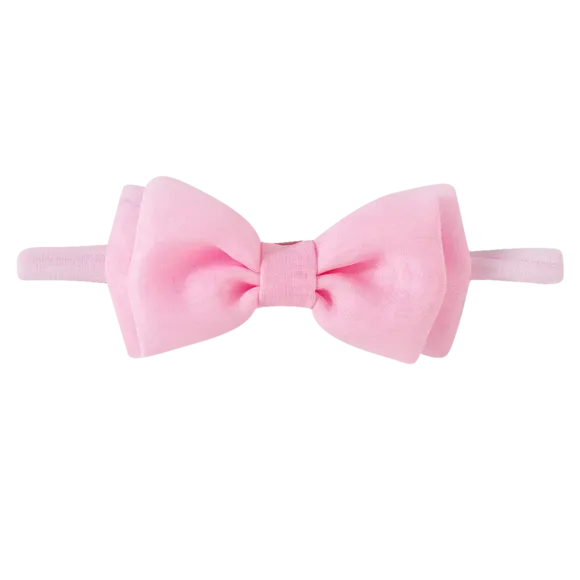 Faixa Com Laço Grande Rosa Tip Top