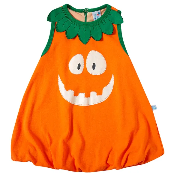 Fantasia Abóbora Brilha No Escuro Malha Toddler Tip Top