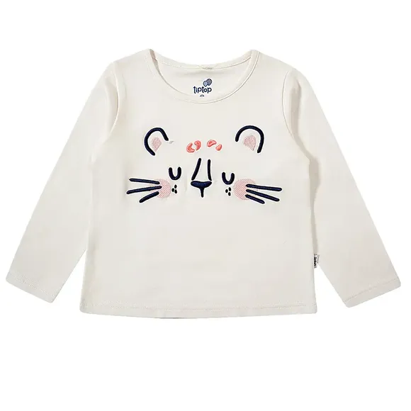 Blusa Manga Longa Toddler Zoo Cotton Tip Top
