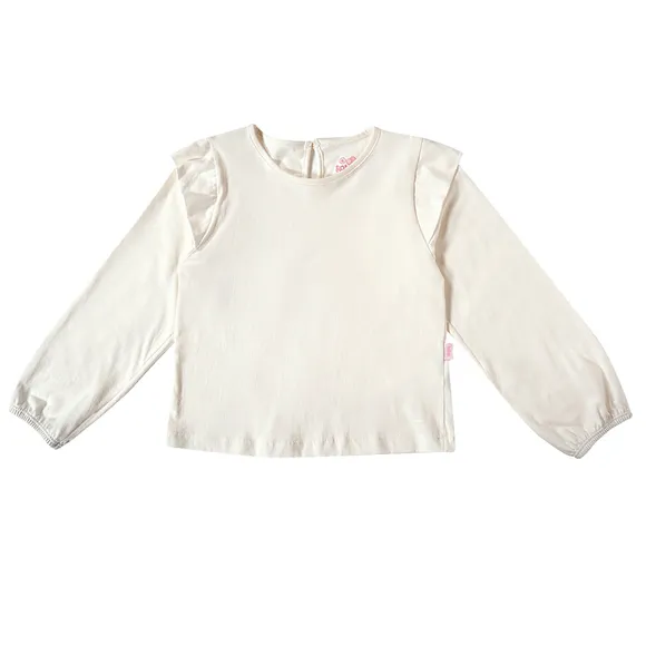 Blusa Manga Longa Meia Malha Toddler Tip Top