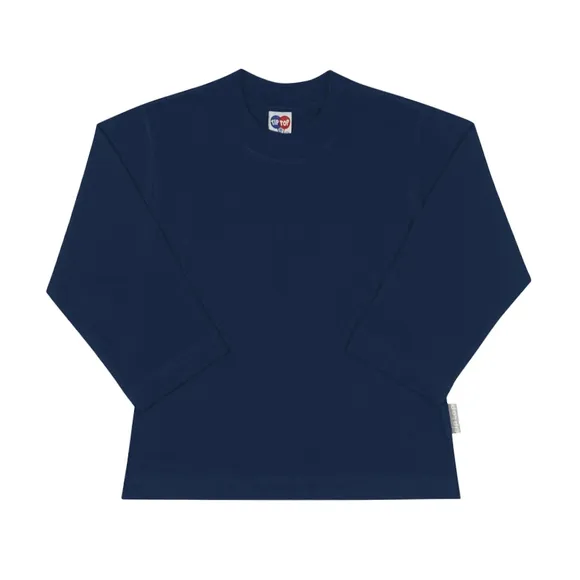 Blusa Manga Longa Básica Cotton Toddler