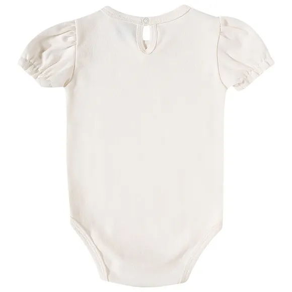 Body Manga Curta Toddler Festivo Suedine Tip Top