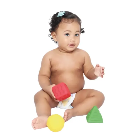 Brinquedo Formas Divertidas De Banho 3 Peças Bda