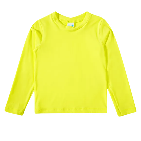 Camiseta Praia Manga Longa Toddler Lycra Proteção Uv 50+ Tip Top