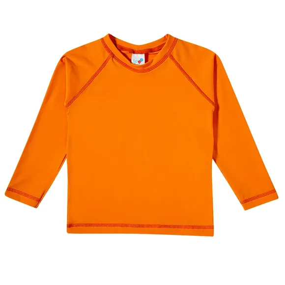 Camiseta Praia Manga Longa Toddler Lycra Proteção Uv 50+ Tip Top
