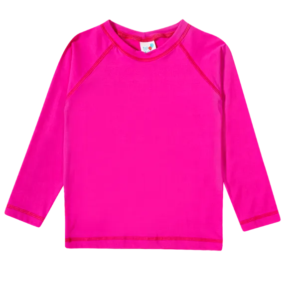 Camiseta Praia Manga Longa Toddler Lycra Proteção Uv 50+ Tip Top