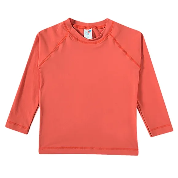 Camiseta Praia Manga Longa Toddler Lycra Proteção Uv 50+ Tip Top
