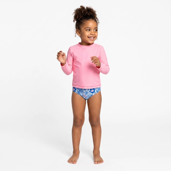 Camiseta Praia Manga Longa Toddler Lycra Proteção Uv 50+ Tip Top
