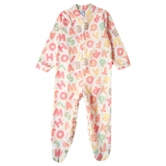 Pijama Macacão Abc Soft Toddler Tip Top