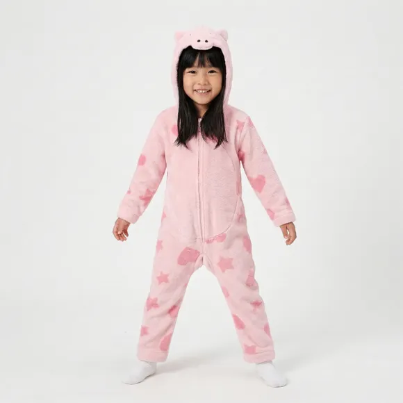 Macacão Peludinhos Porquinha Kids Tip Top
