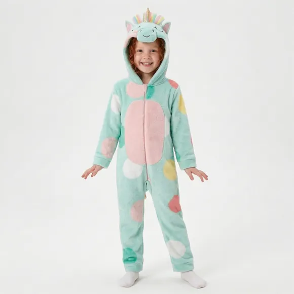 Macacão Peludinhos Unicórnio Kids Tip Top