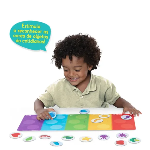 Brinquedo Encaixe E Brinque Minhas Primeiras Cores Toyster