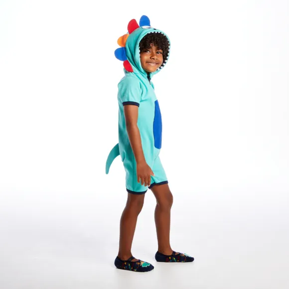 Macaquinho Kids Dino Divertidos Suedine Tip Top