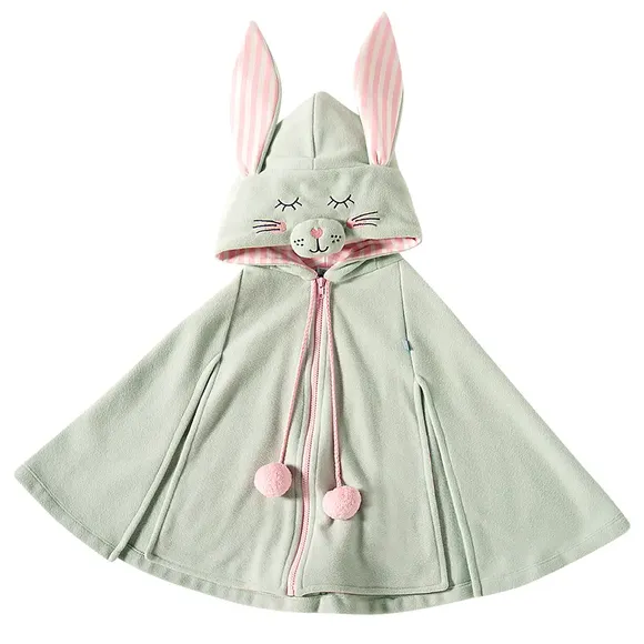Blusão Poncho Kids Coelhinho Da Páscoa Soft Tip Top