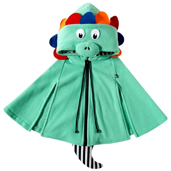 Blusão Poncho Kids Dino Soft Tip Top