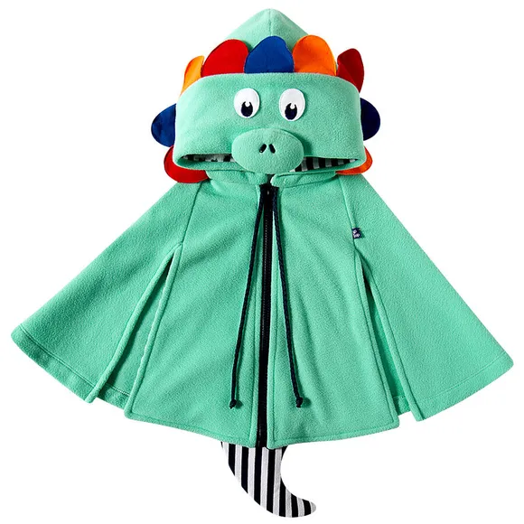 Blusão Poncho Kids Dino Soft Tip Top