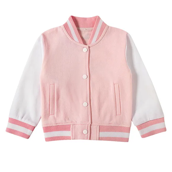 Blusão Kids Rosa Moletom Tip Top