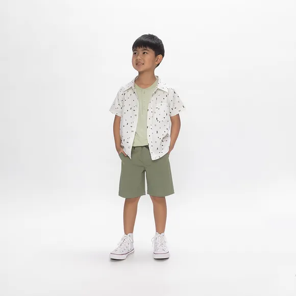 Conjunto 3 Peças Camping Meia Malha Kids Tip Top