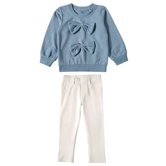 Conjunto Comprido Kids Liso Moletinho Tip Top