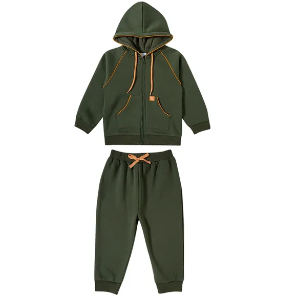 Conjunto Comprido Estampa Lisa Kids Tip Top