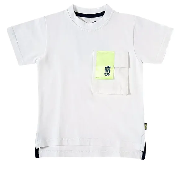 Camiseta Manga Curta Kids Football Malha Com Elastano Tip Top
