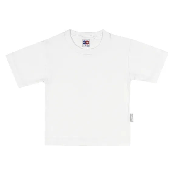 Camiseta Manga Curta Básica Menino 4 a 10 Anos Tip Top