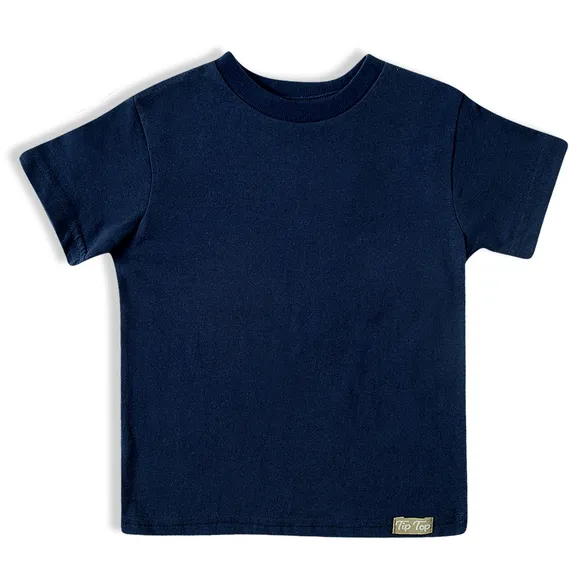 Camiseta Manga Curta Básica Meia Malha Kids