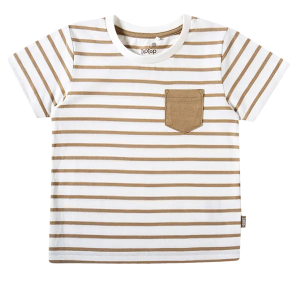 Camiseta Camping Meia Malha Fio Tinto Kids