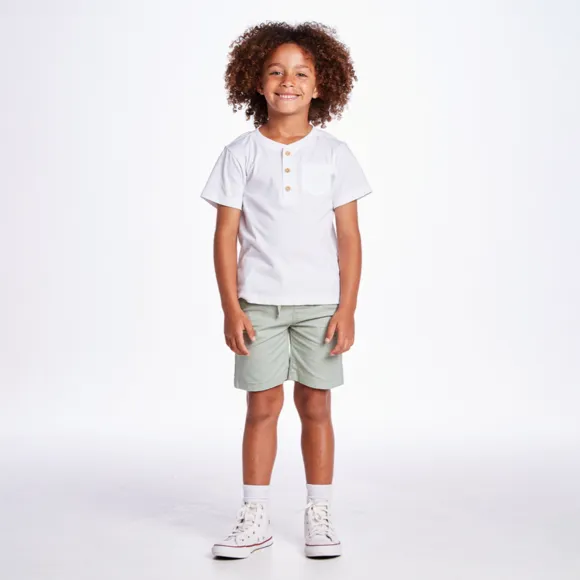 Camiseta Manga Curta Kids Festiva Meia Malha Tip Top