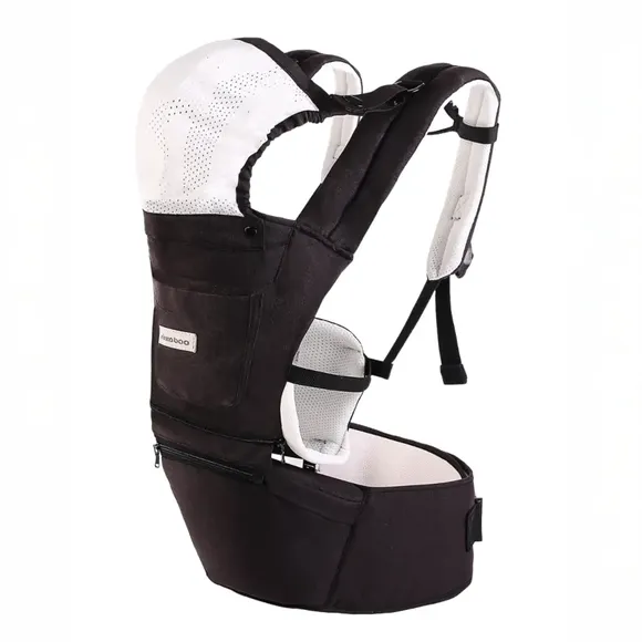 Canguru Ergonômico Chloe 3 Em 1 Preto Kikka Boo